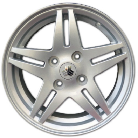 رینگ آلومینیومی فابریک ساینا 14 اینچ طرح 5 پر