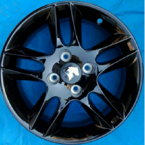 رینگ آلومینیومی 14 اینچ 5 پر دوبل مشکی