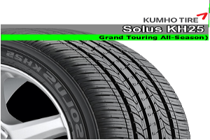 بررسی مشخصات فنی لاستیک کومهو با طرح گل SOLUS KH25