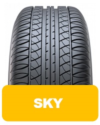 بررسی مشخصات فنی لاستیک یزدتایر با طرح گل اسکای SKY